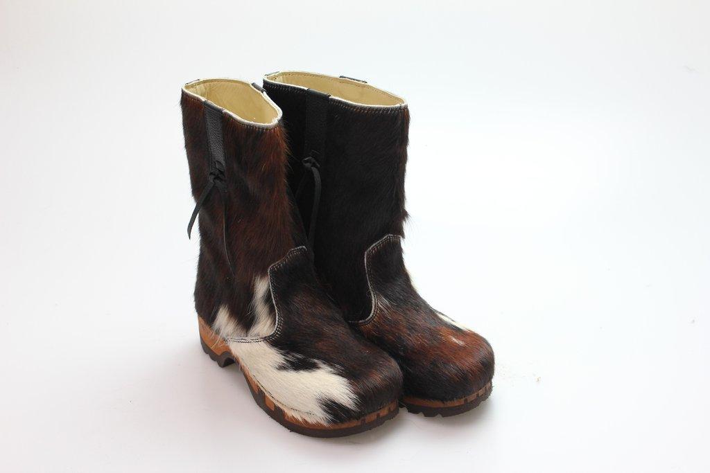 Schlüpfstiefel in Fell ungefüttert