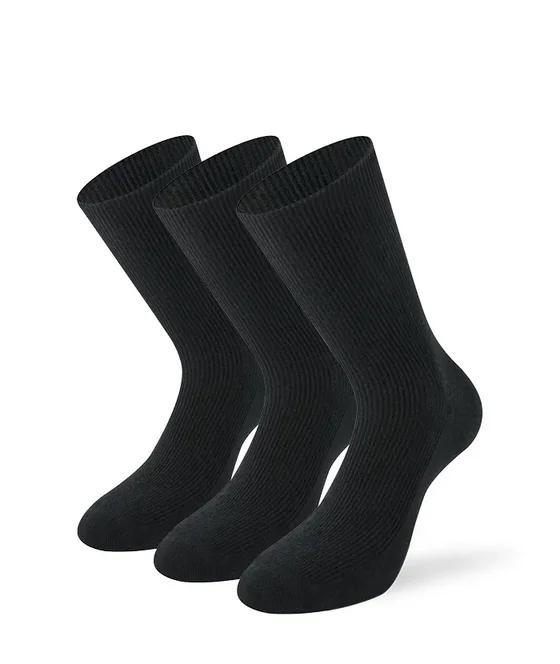 Venensocken schwarz 3er