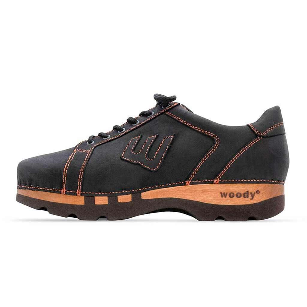 Luca Herren Clog Sneaker woody® - Nero Bronze / 40