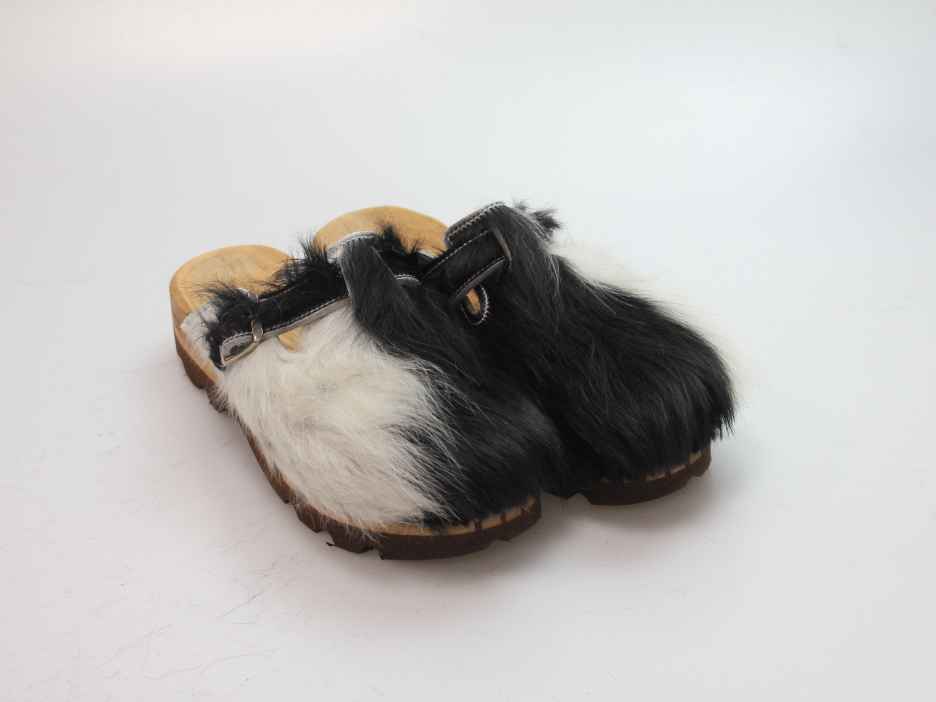 Bewegliche Clogs für Herren in Fell