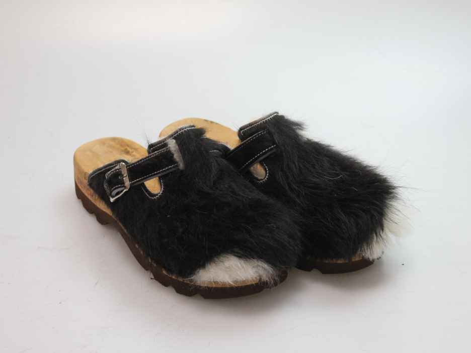 Bewegliche Clogs für Herren in Fell gefüttert