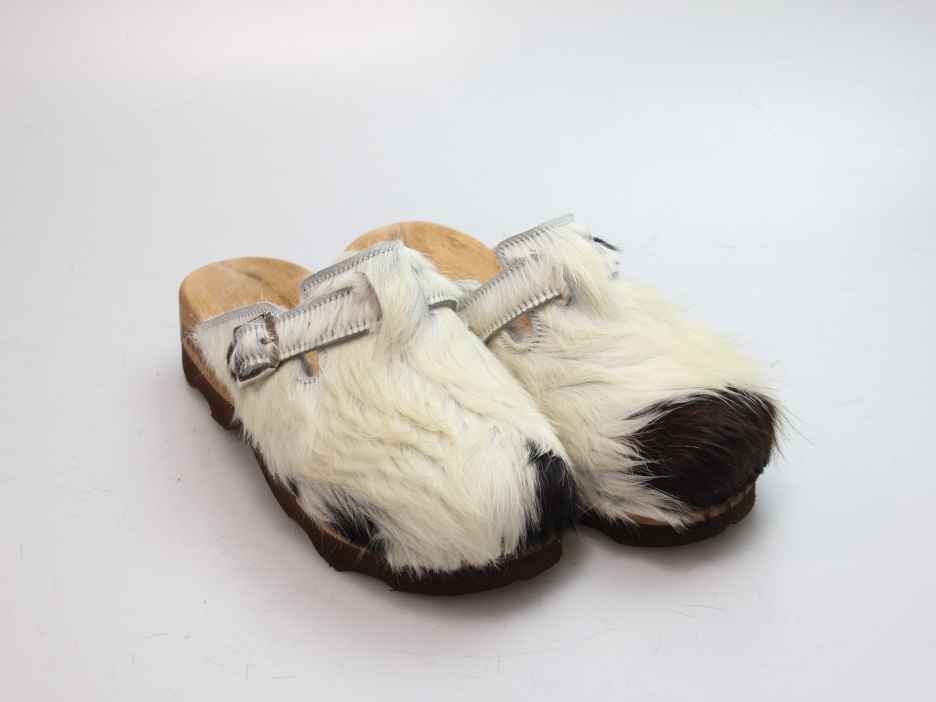 Bewegliche Clogs für Herren in Fell gefüttert