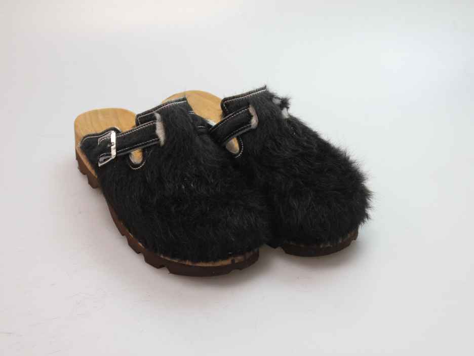 Bewegliche Clogs für Herren in Fell gefüttert