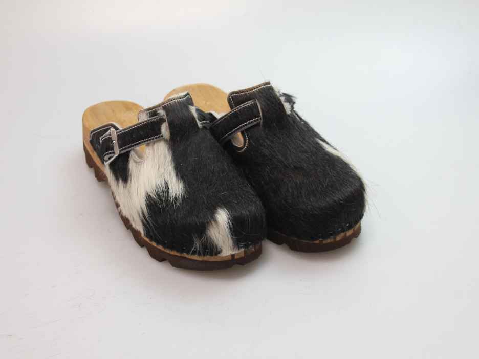 Bewegliche Clogs für Herren in Fell gefüttert