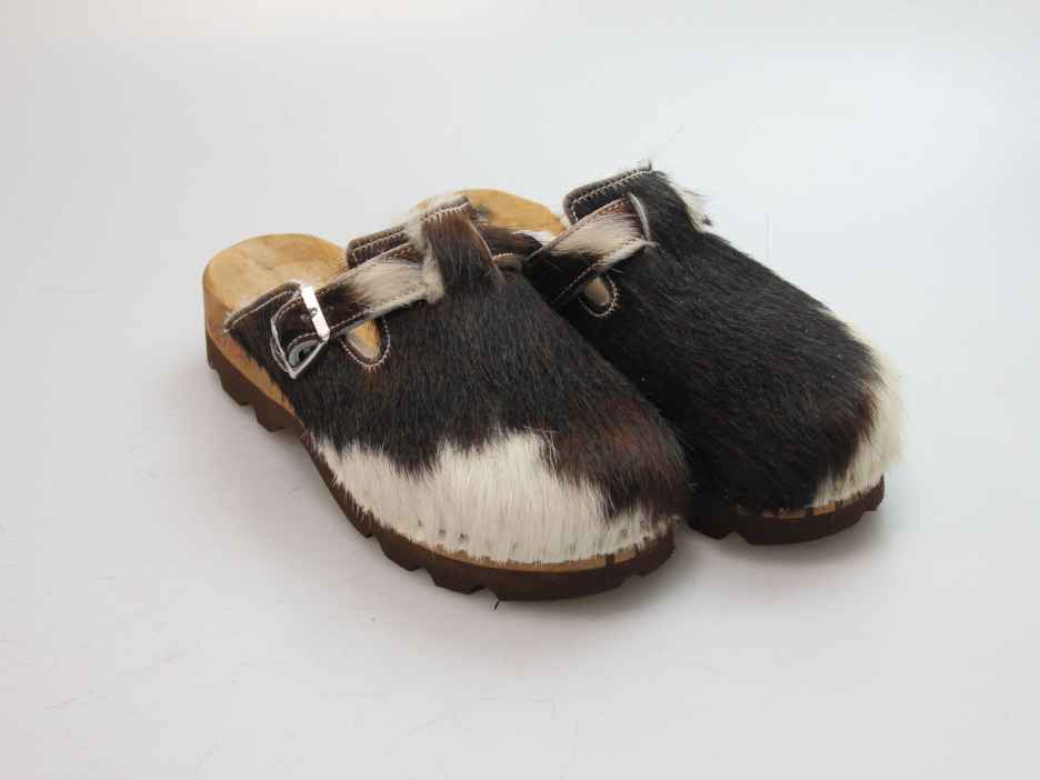 Bewegliche Clogs für Herren in Fell gefüttert