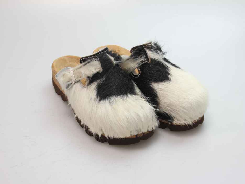 Bewegliche Clogs für Herren in Fell gefüttert