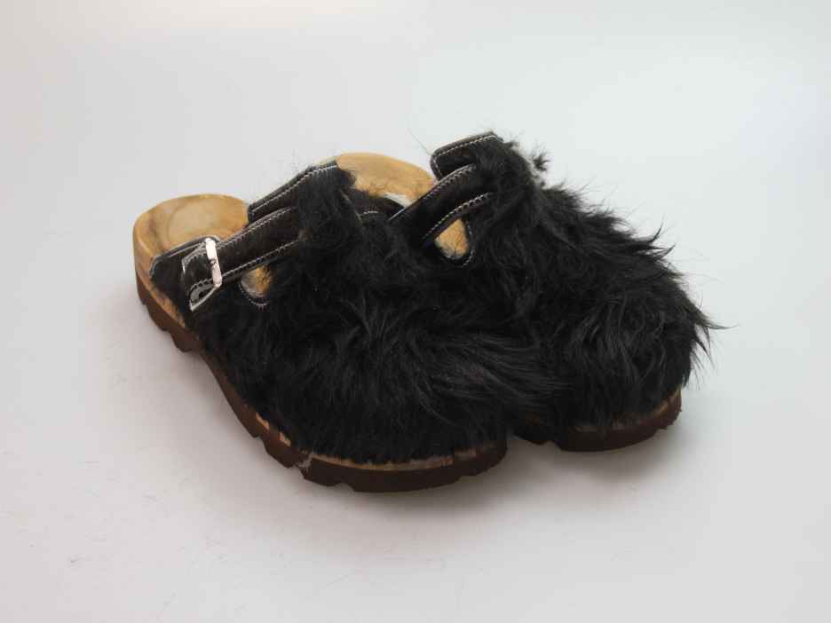 Bewegliche Clogs für Herren in Fell gefüttert