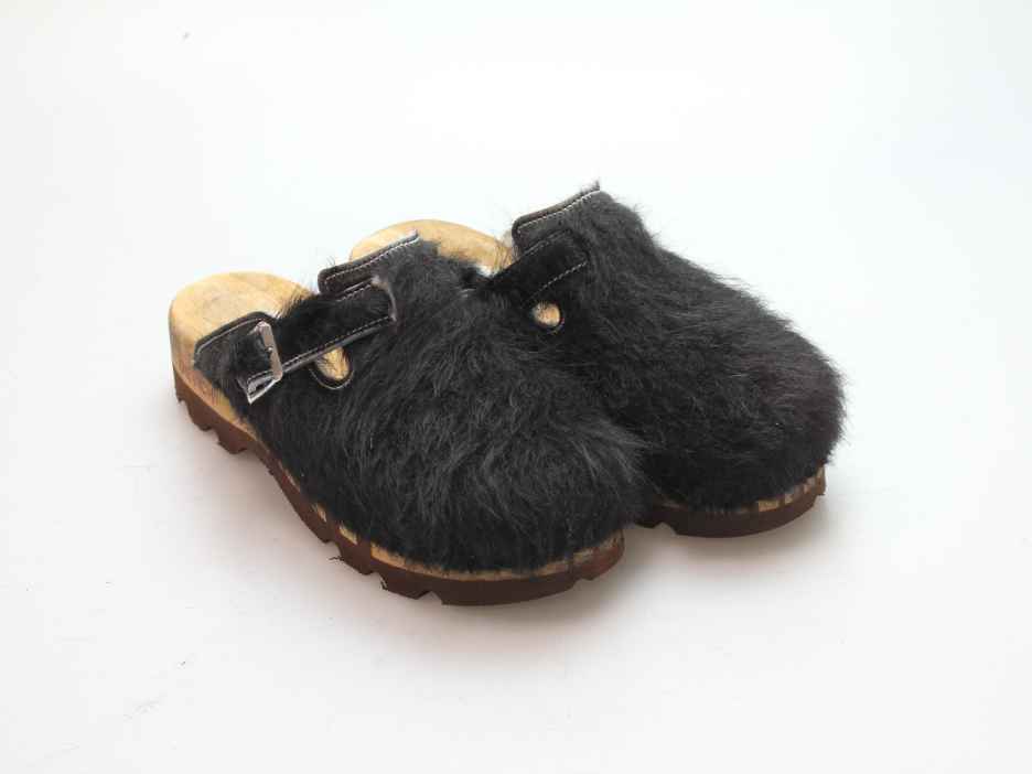 Bewegliche Clogs für Herren in Fell gefüttert