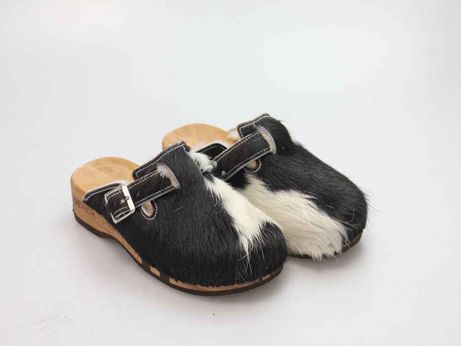 Bewegliche Fellclogs für Damen gefüttert